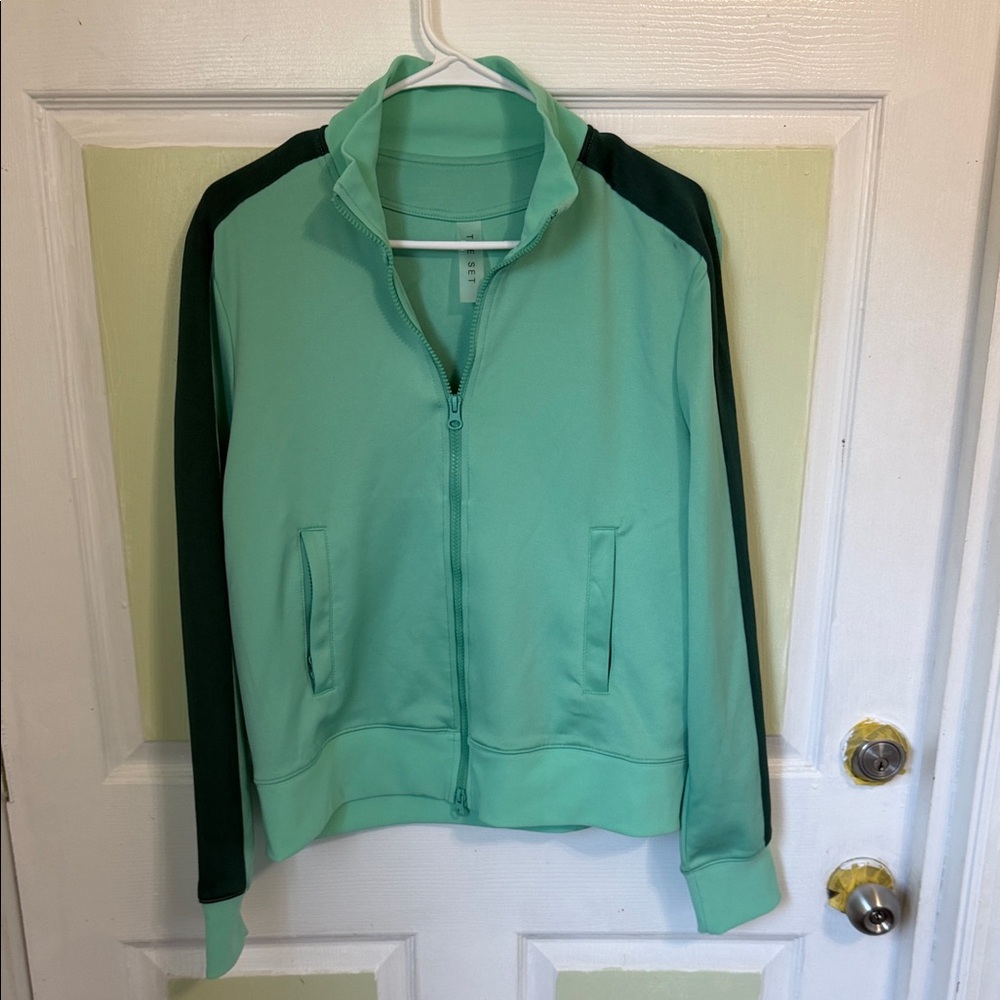 Women's Mint Green Bomber Jacket